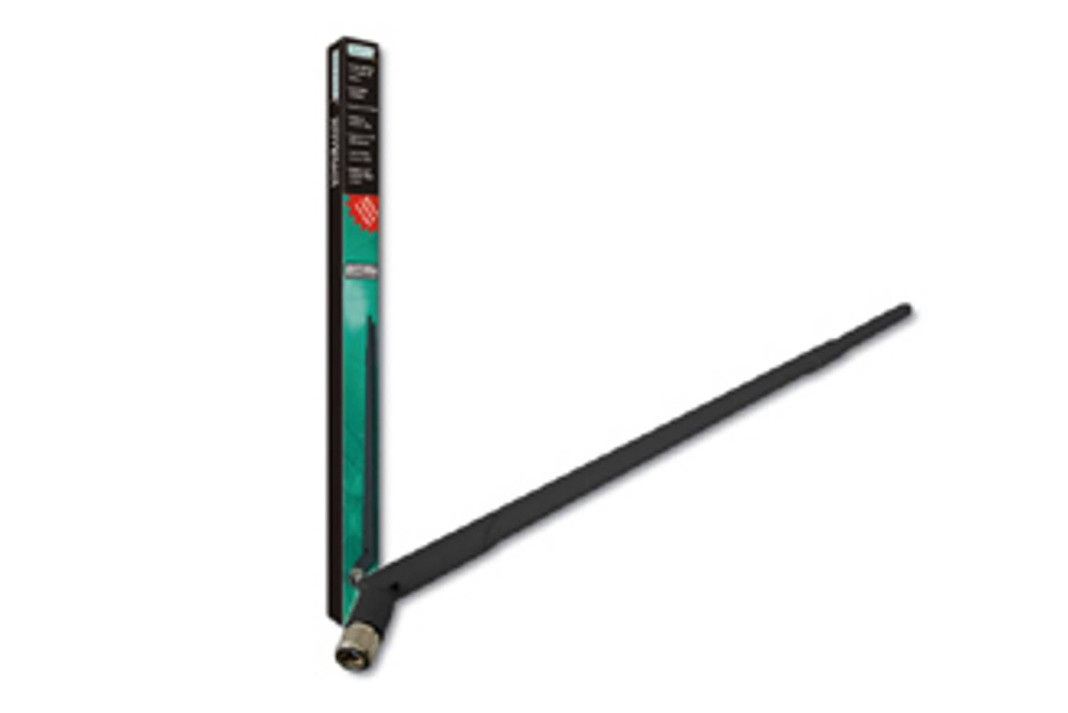 Digitus 9 dBi 2.4GHz Flexible Indoor Omnidirectional Wireless LAN Antenna with SMA Connector, 50Ω Impedance, 38.5 cm Length and Lightweight Design