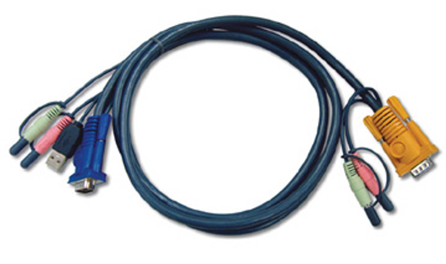 USB KVM (Keyboard/Video Monitor/Mouse) Switch İçin Kablo, 3 metre