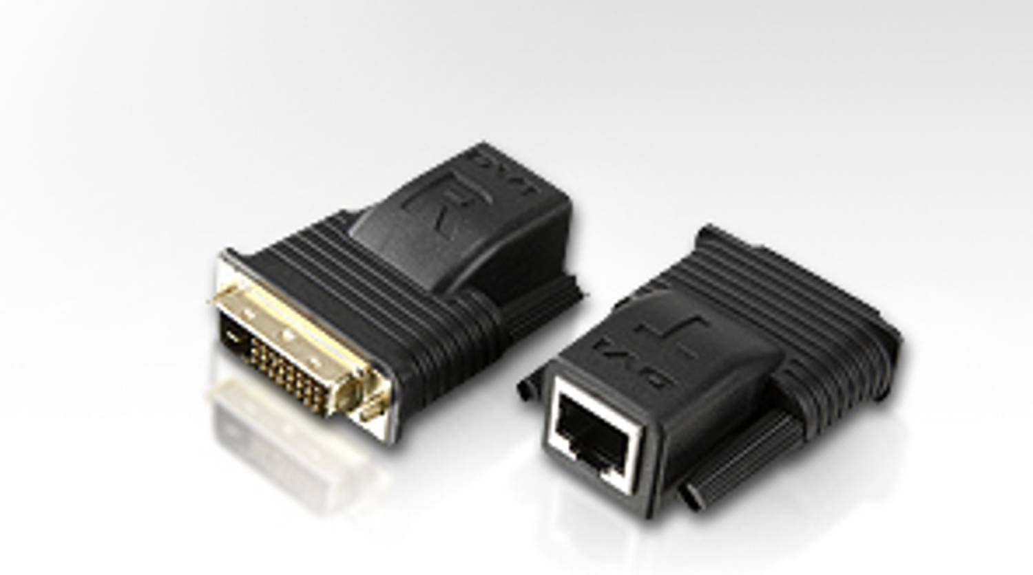 Mini Cat 5 DVI Sinyal Uzatma Cihazı (Mini Cat 5 DVI Extender), 20