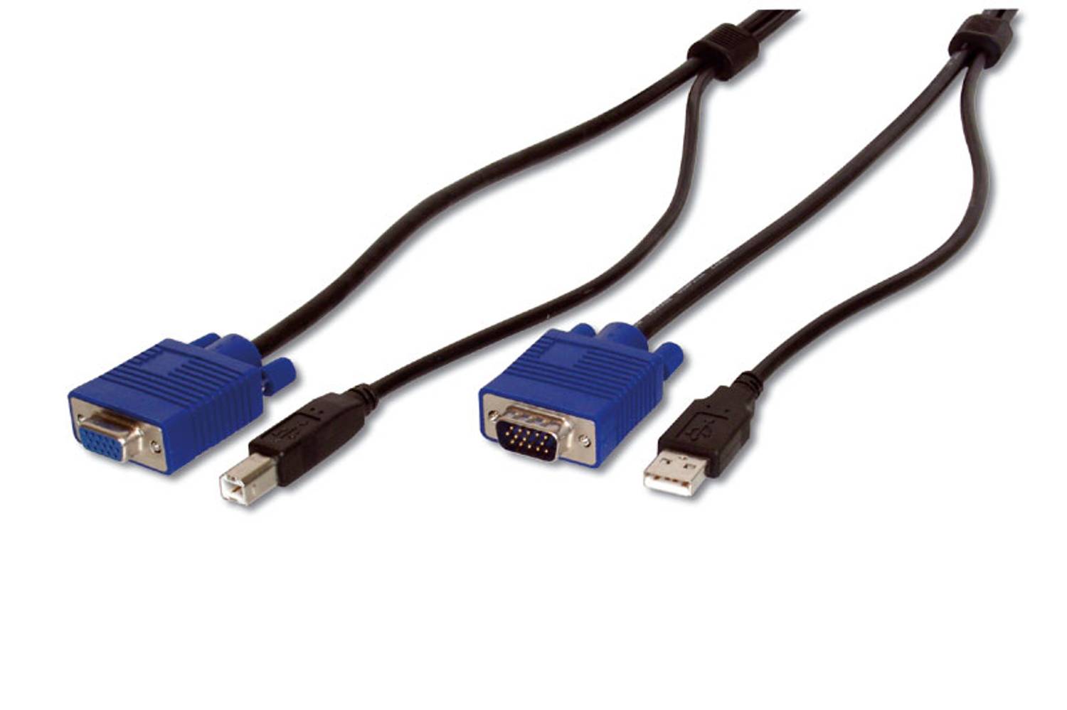 Octopus Cable for KVM (Keyboard/Video Monitor/Mouse), 3 meters, s