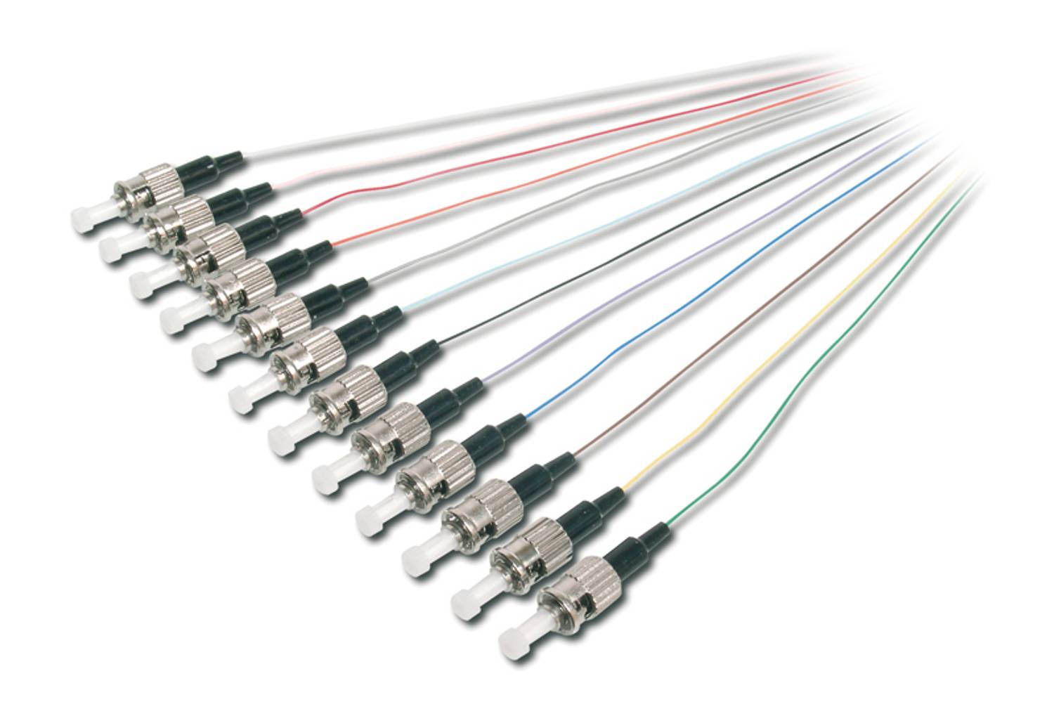 Digitus ST/PC Fiber PigTail, Semi Tight Buffer, 50/125 µnDIN IEC