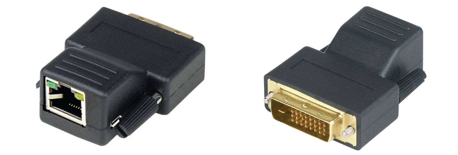 Digitus Cat 5 DVI Signal Extender, 70 meters, 1920 x 1200 @ 6