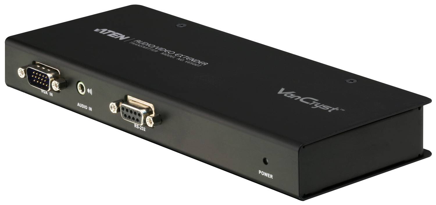 Cat 5 Ses / VGA Görüntü Sinyalı Uzatma Cihazı, Verici Ünitesi, 30