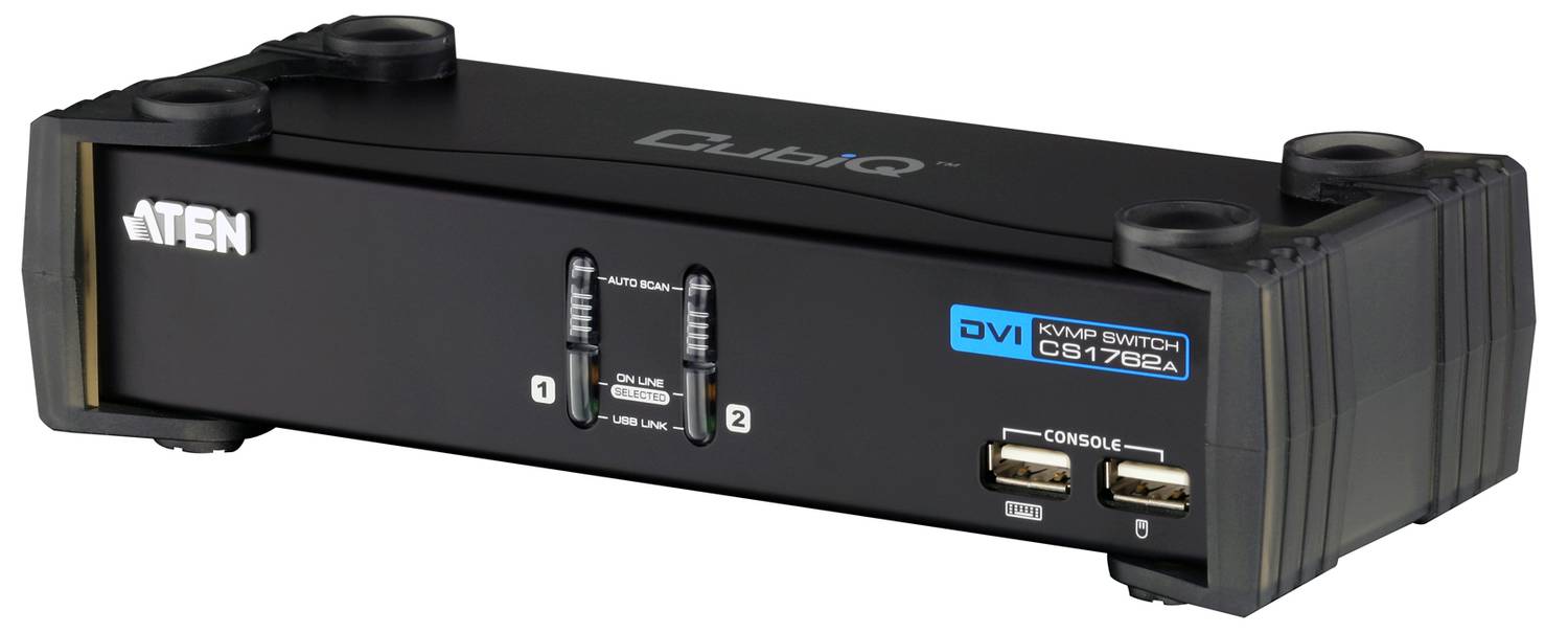2-Port USB 2.0 DVI KVMP™ Switch + 2-Port USB (2.0) Hub, Masaü