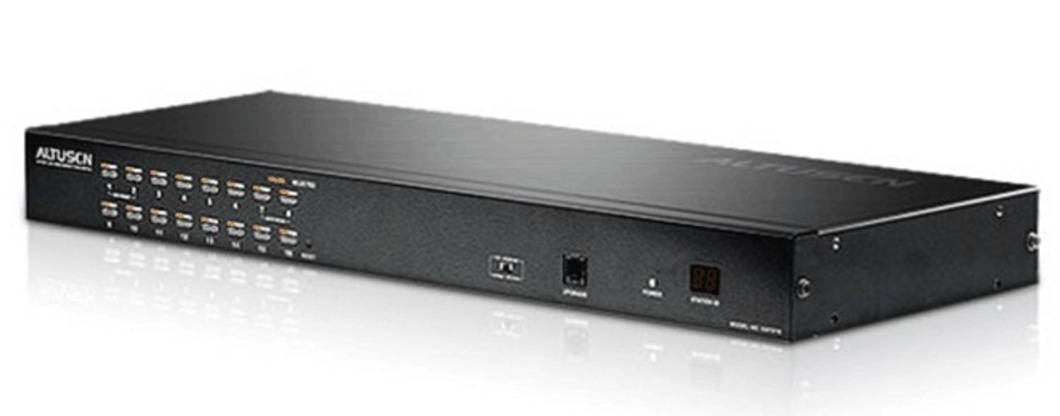 16 port Cat 5 High-Density PS/2 - USB KVM Switch