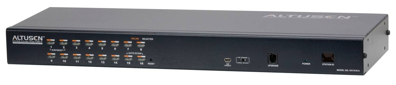 16 Port Cat 5 High-Density KVM over IP Switch