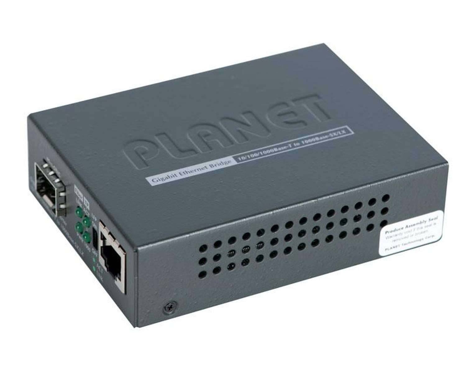 Media Converter&lt;br&gt;10/100/1000Base-T to 1000Base-SX/LX (mini-GBIC, SFP)&lt;br&gt;Mesafe kullanılacak SFP modeline bağlı olarak değişir