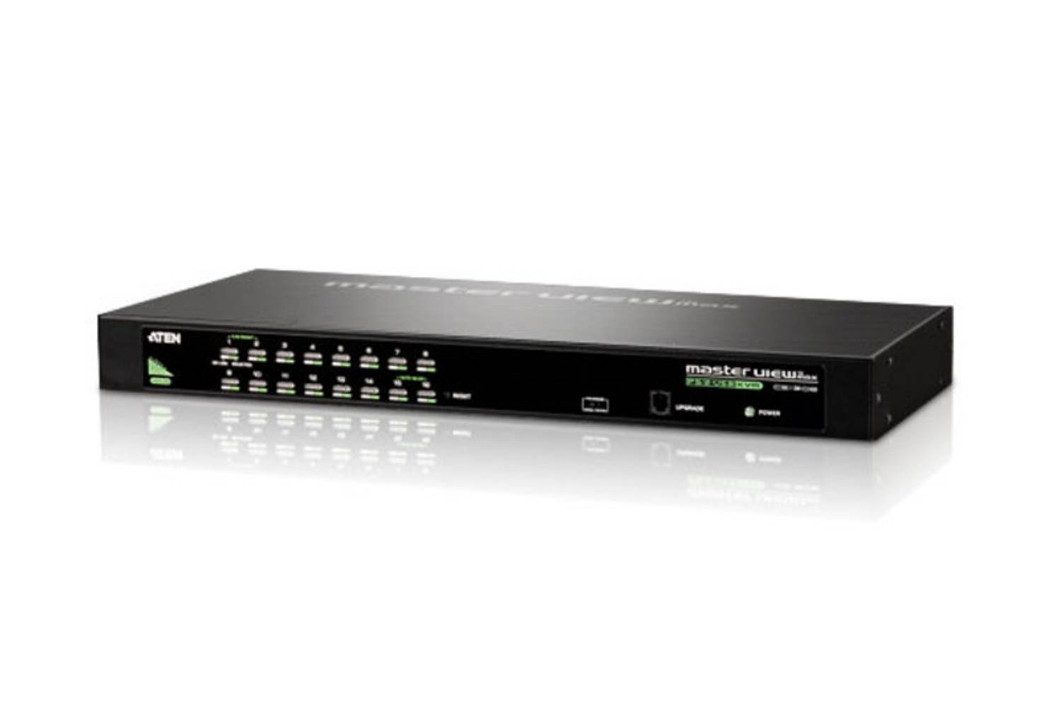 16-Port PS/2 and USB KVM Switch for 256 PCs, Dual Interface Support, Video DynaSync™, OSD Menu, Hotkey Control, High Resolution 2048x1536