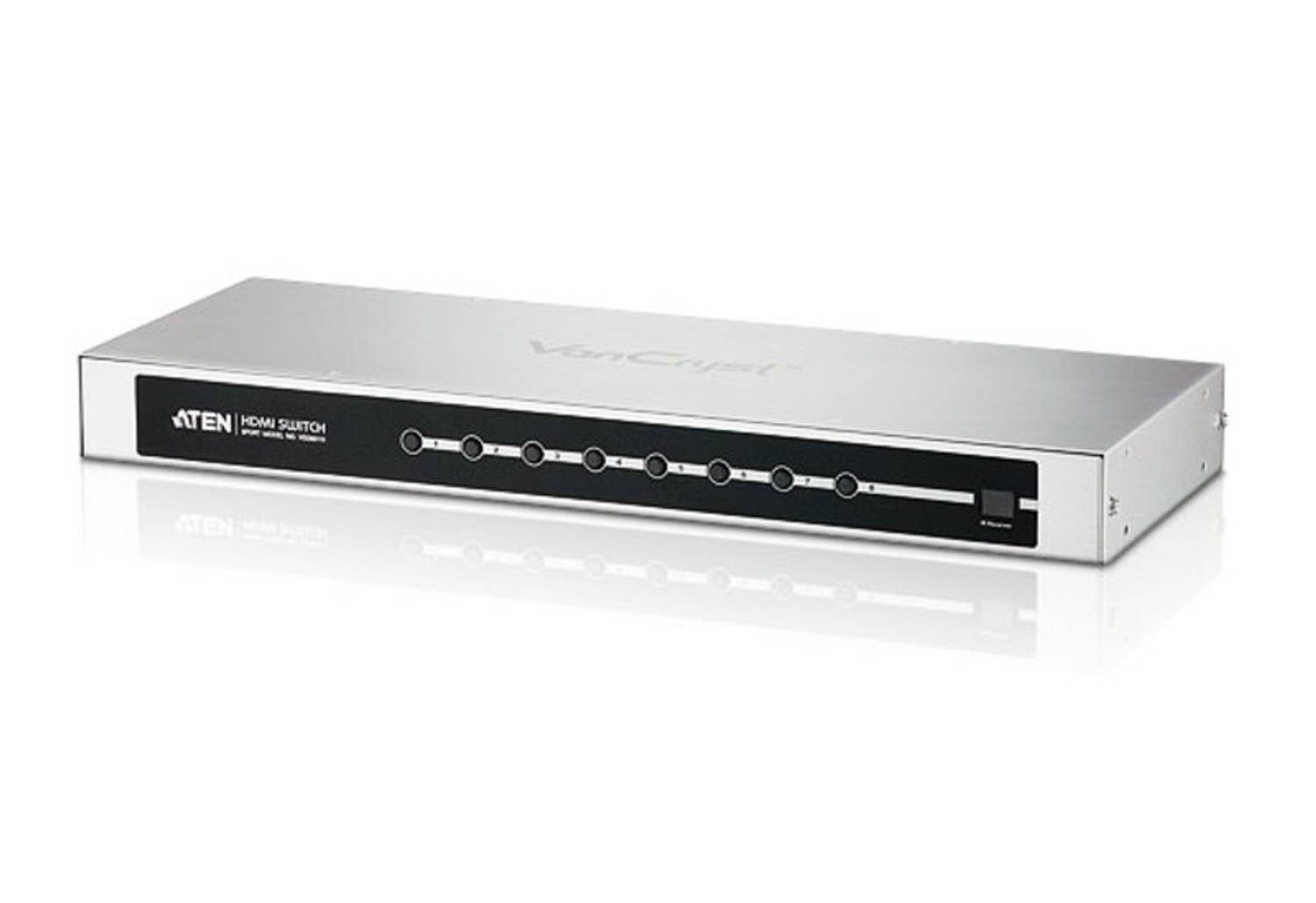 8 Port HDMI Switch, 8 giriş -  1 çıkış, Infrared Uzaktan Kumanda Cihazı ile birlikte