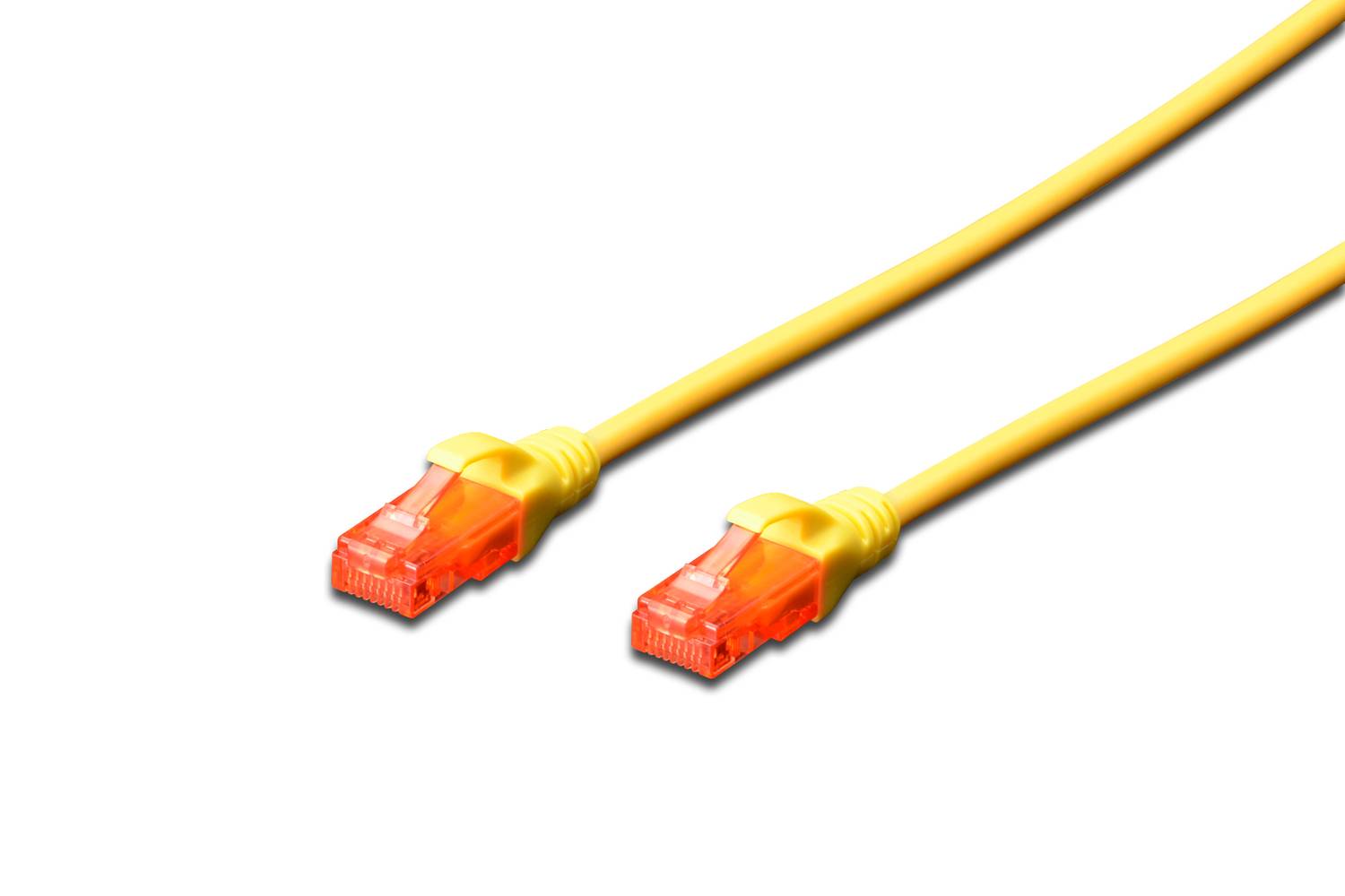 Beek CAT 6 U/UTP Patch Cable, 0.25m, AWG 26, Yellow, LSZH