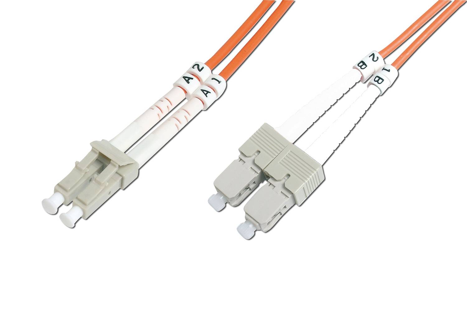 Beek LC-SC Fiber Optik Patch Kablo, 10 metre, Multimode, 3.0mm Du
