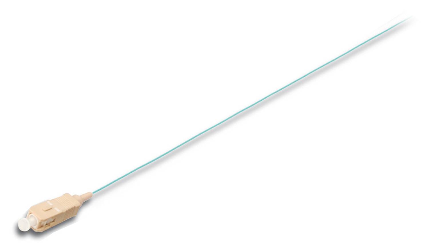 Оптоволоконный пигтейл Beek SC/PC, 50/125, многомодовый, 0.9 мм, простая структура, 1 метр