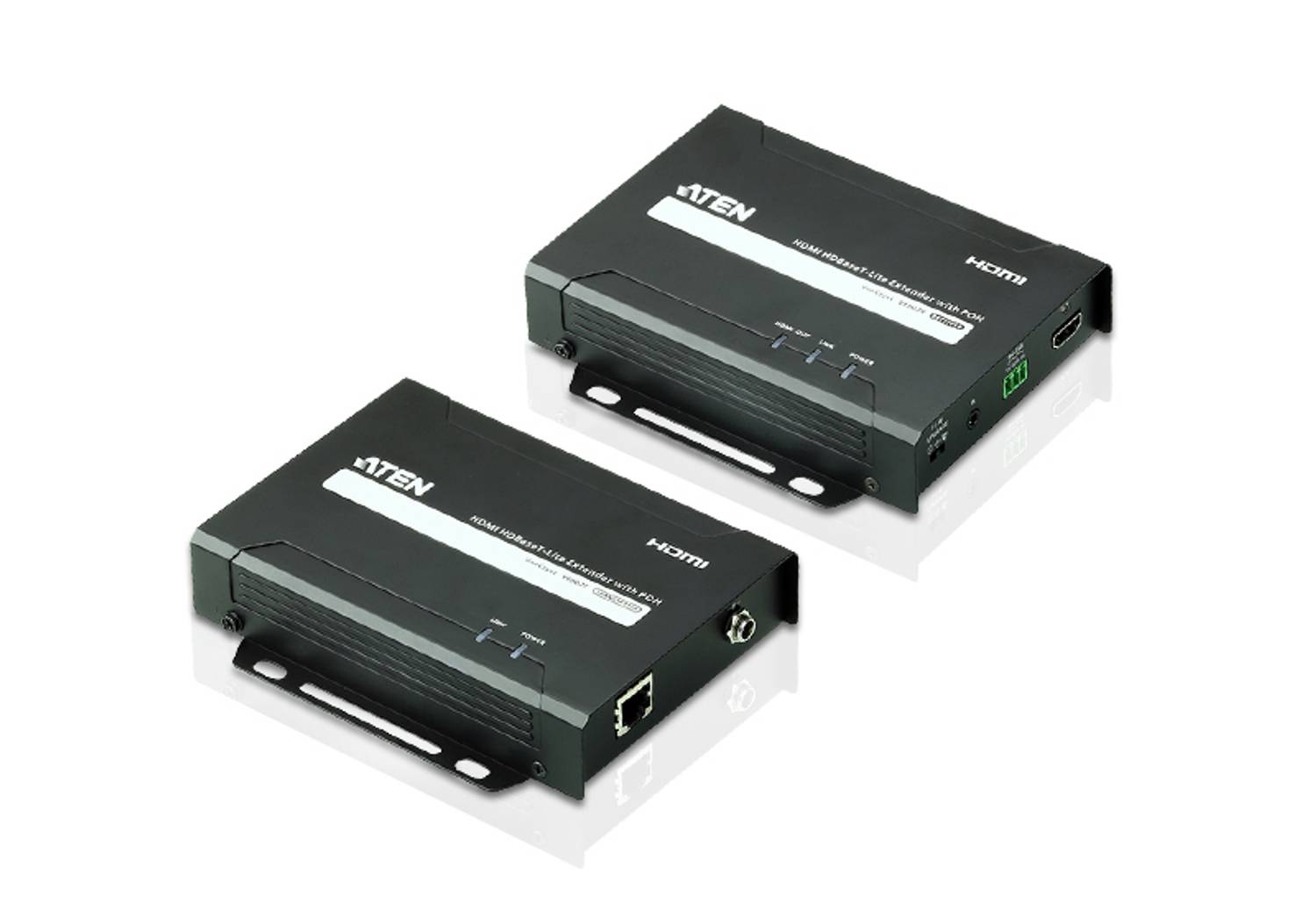 HDMI HDBaseT-Lite удлинитель сигнала с POH (4K@40м) поддерживает технологии HDBaseT, RS-232 и IR, для качественной передачи на расстоянии до 40 метров