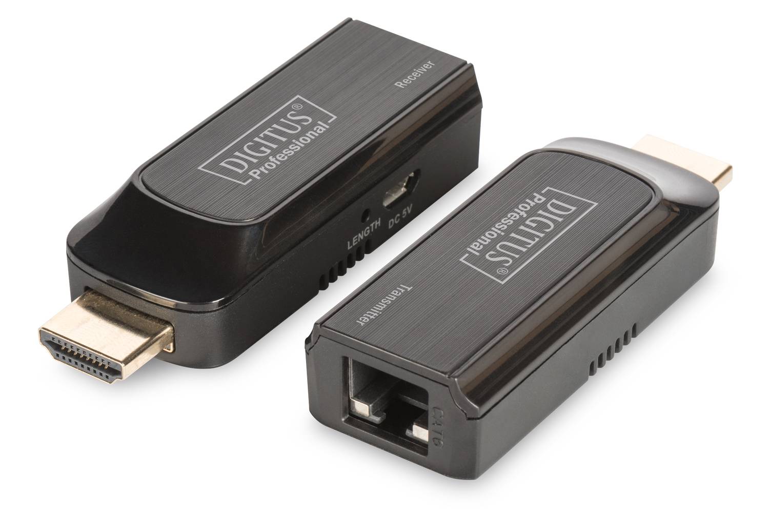 Digitus Mini HDMI موسع الإشارة وجهاز الاستقبال والبيانات