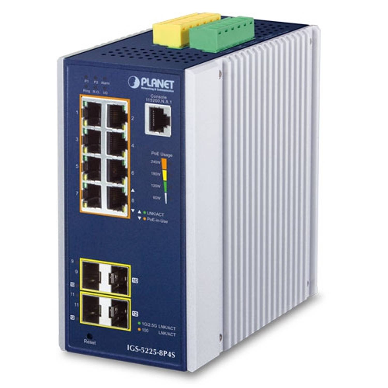Endüstriyel Tip Yönetilebilir Ethernet Switch (Industrial Managed