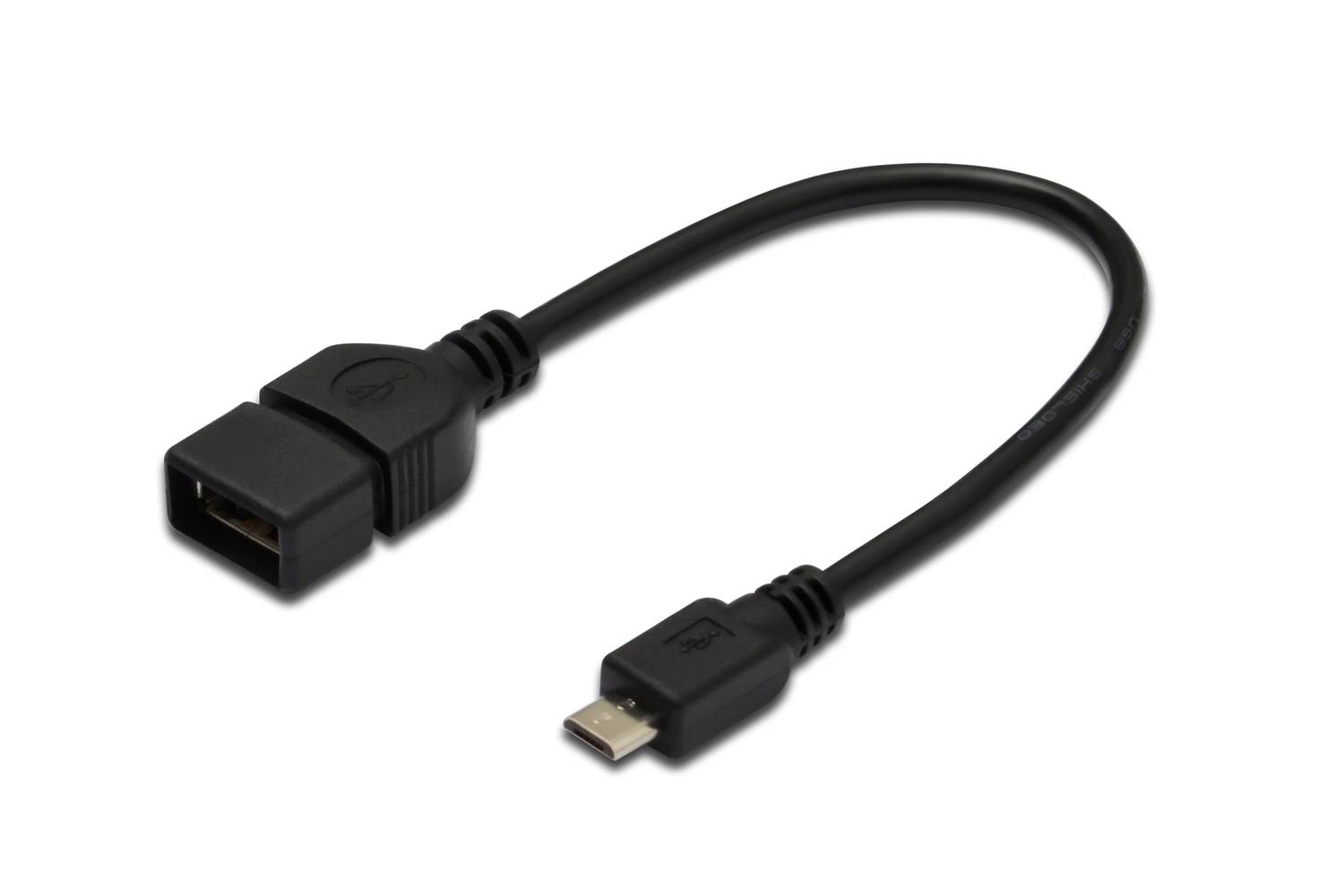 كابل USB On-The-Go (OTG) من Beek بطول 0.20 متر، AWG 28، USB A، أنثوي