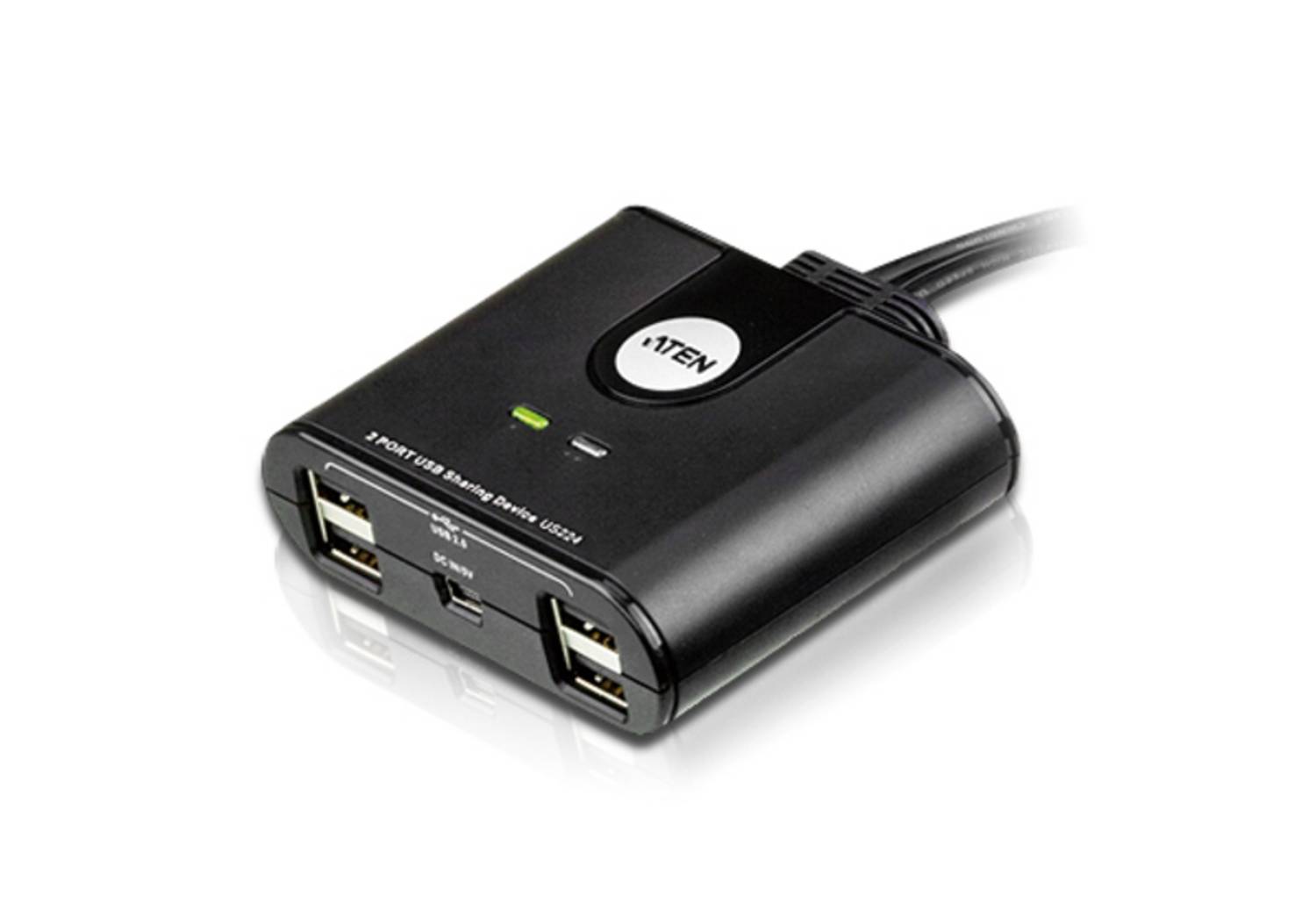USB Arayüzüne Sahip Cihazları Paylaştıran Switch, USB 2.0 , 2 PC, 4 USB Cihaz (2-Port USB Peripheral Sharing Device)