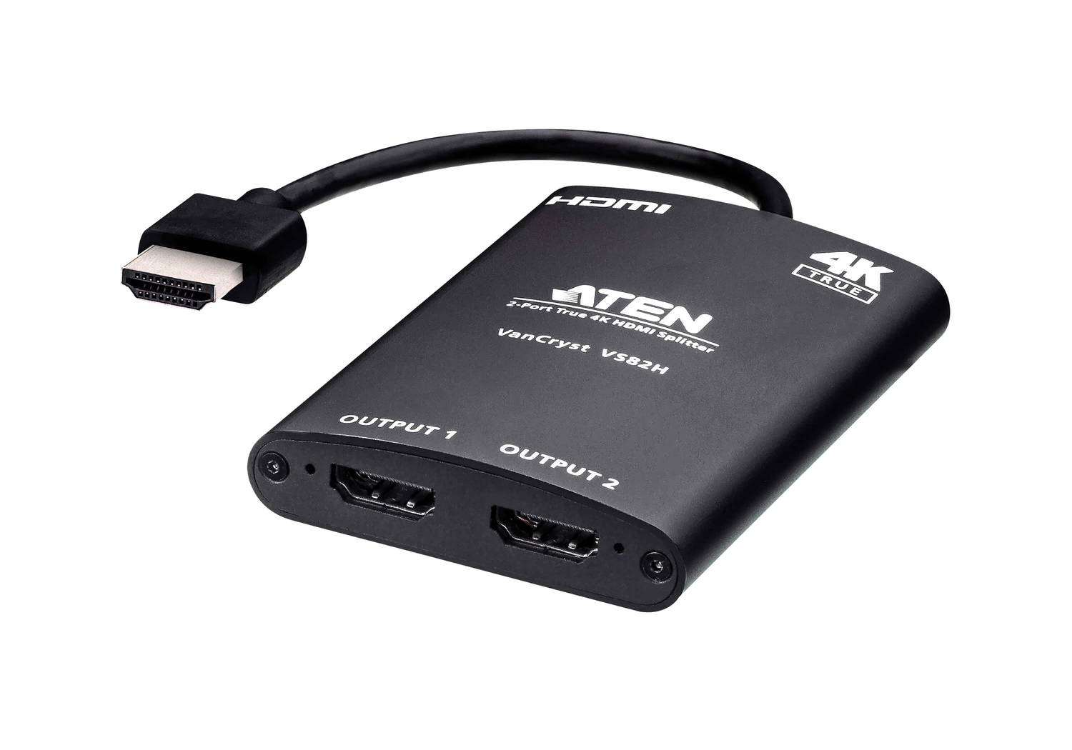 2-Port True 4K HDMI Çoklayıcı<br>2-Port True 4K HDMI Splitter