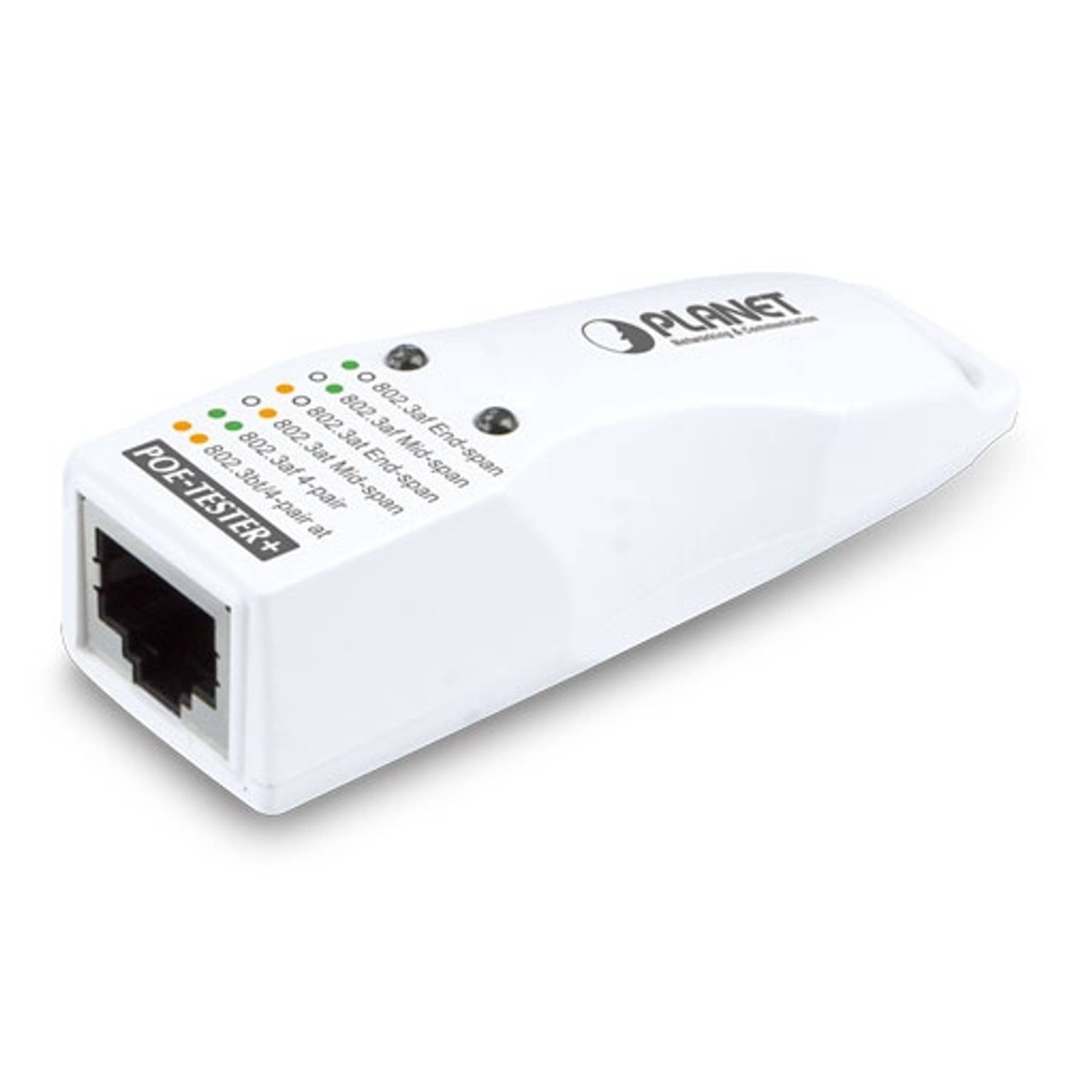 IEEE 802.3af/at/bt Power over Ethernet Tester for Network Devices and IP Surveillance