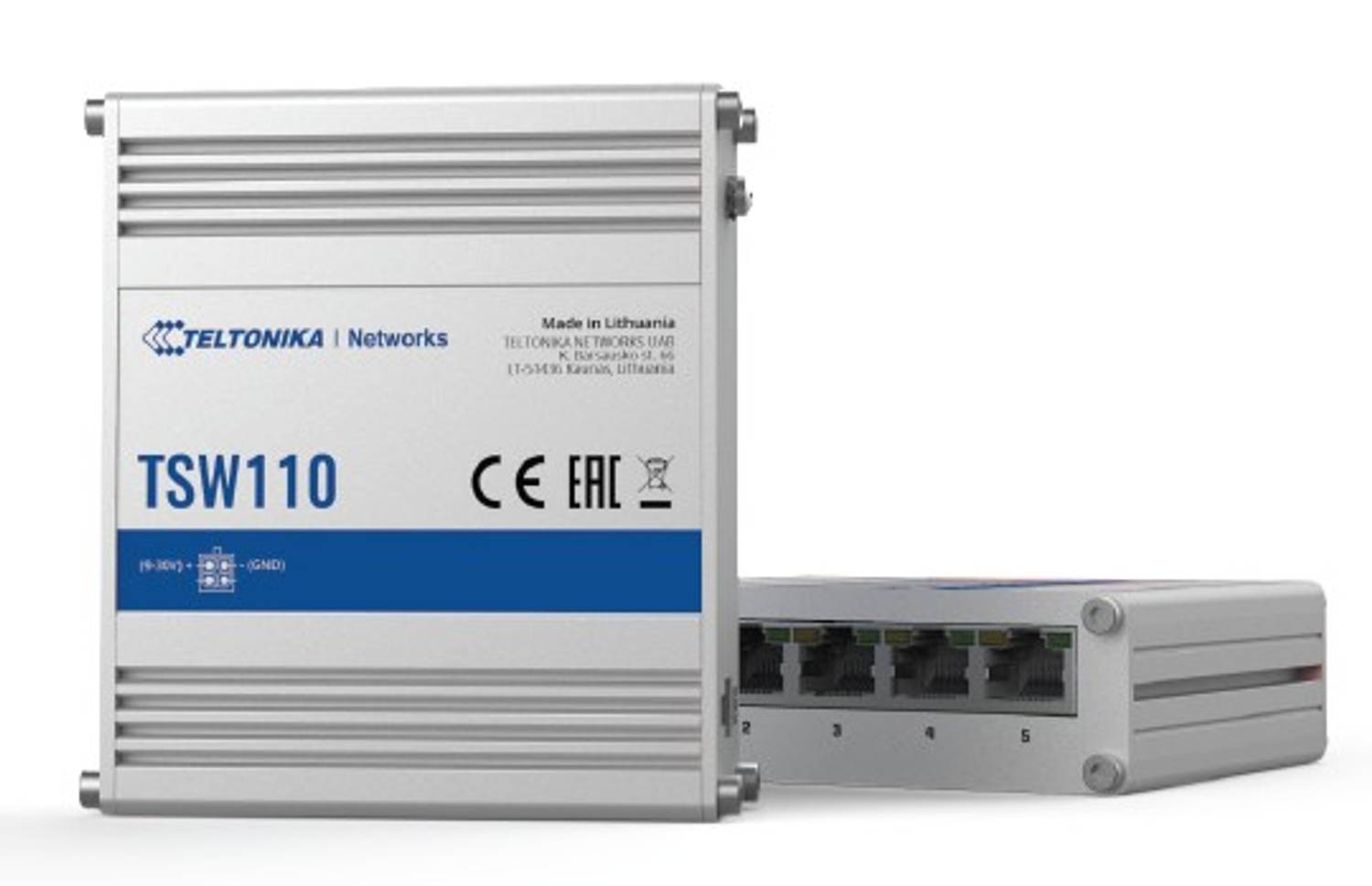 Керований комутатор L2, 5 портів 10/100/1000 для ефективного з'єднання мережевих пристроїв