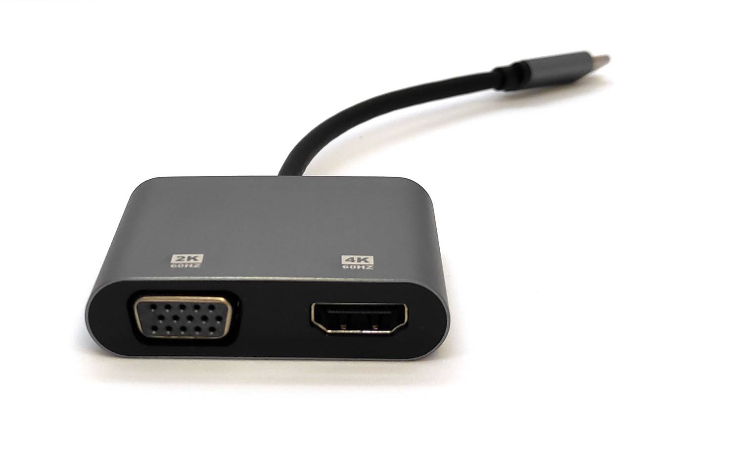 Beek USB Tip C (3.1 Gen) &lt;-&gt; HDMI +  VGA Grafik Adaptörü