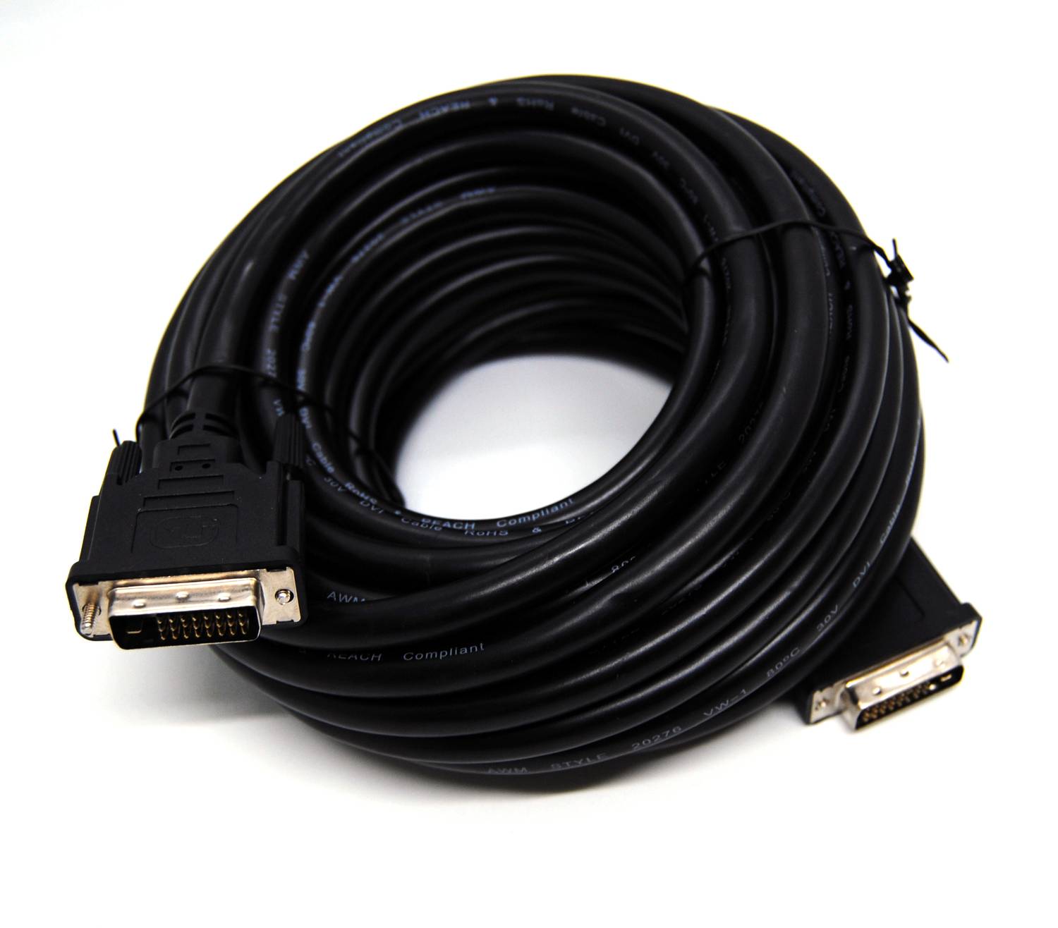 DVI(24+1) M/M кабель 10 м для видео и аудио передачи