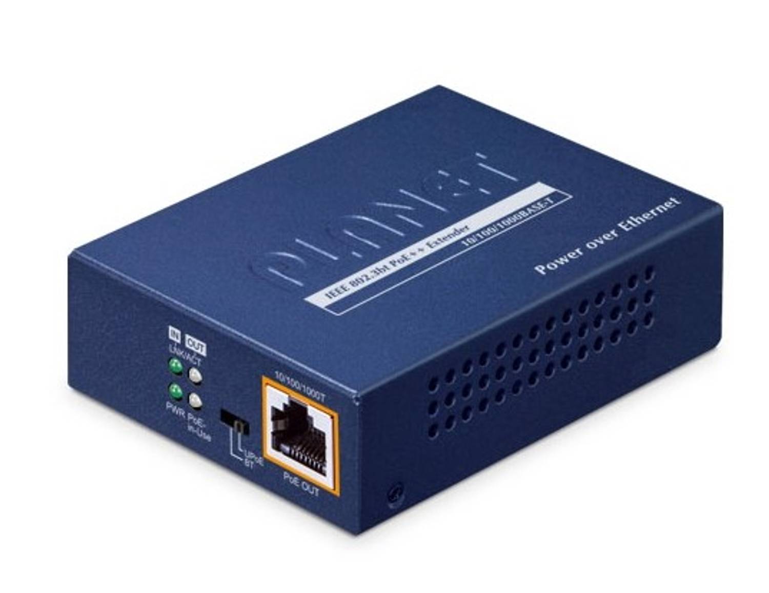 1-Port 802.3bt to 1-Port 802.3bt Gigabit PoE++ Sinyal Uzatma Cihazı<br> 1-Port 802.3bt to 1-Port 802.3bt Gigabit PoE++ Extender