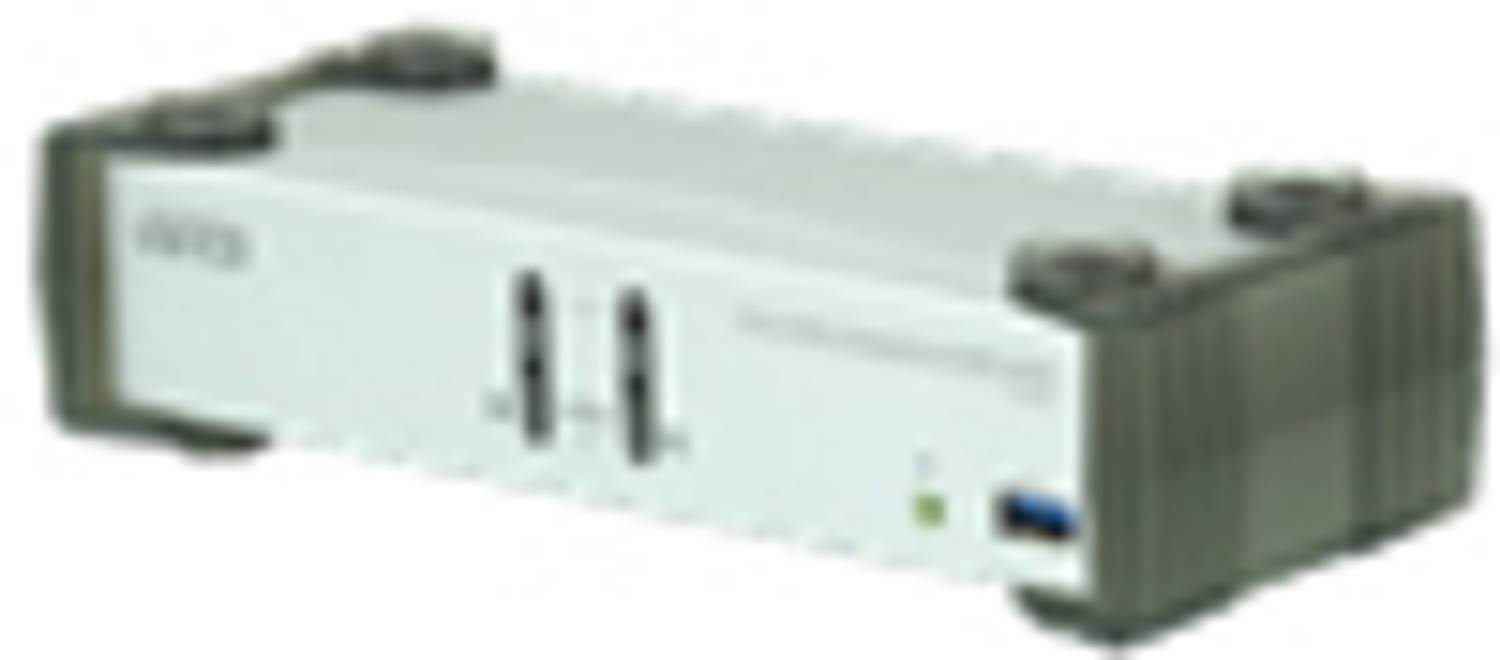 2-Port USB 3.0 DisplayPort KVMP Switch with 3840x2160@30Hz, SuperSpeed Hub, Audio Support, Seamless PC Switching, Compatible with Windows, Mac, Linux