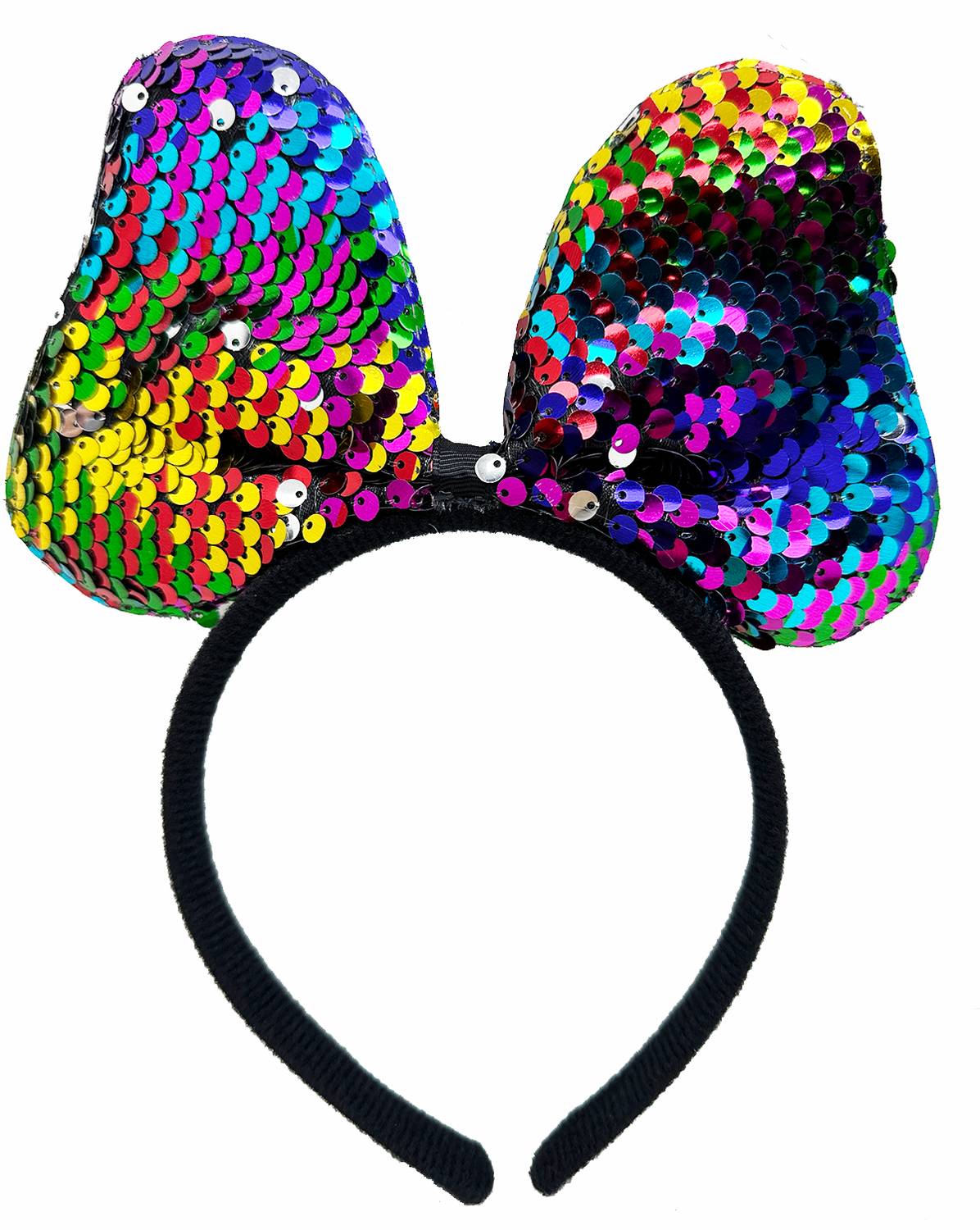 Така з кольоровими блискітками з вабливими змінами кольору для вечірок 20x16 см, стильний діадема для дітей і дорослих