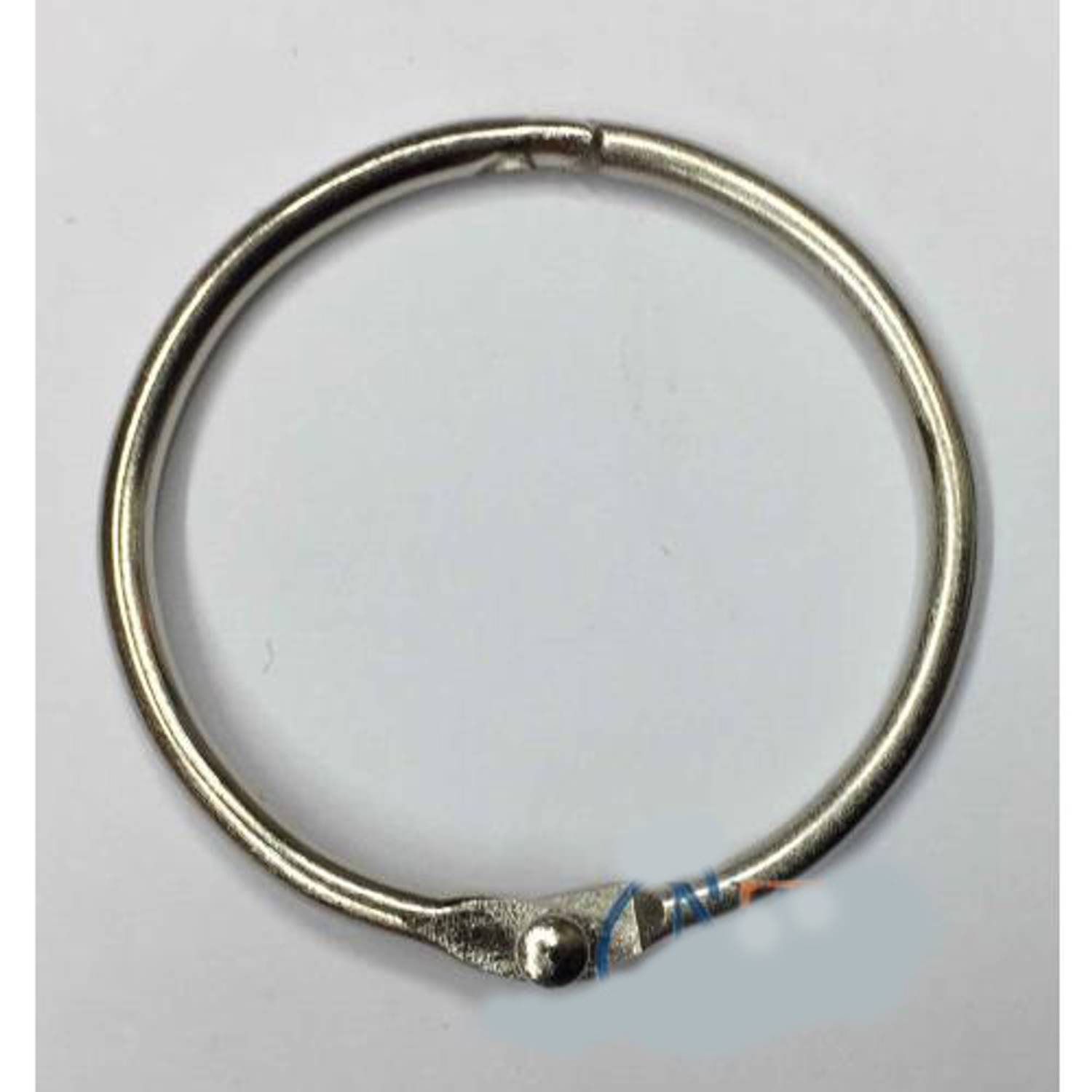 حلقة معدنية مغلقة 3 سم، 100 قطعة للاستخدام في المشاريع الحرفية وصنع المجوهرات