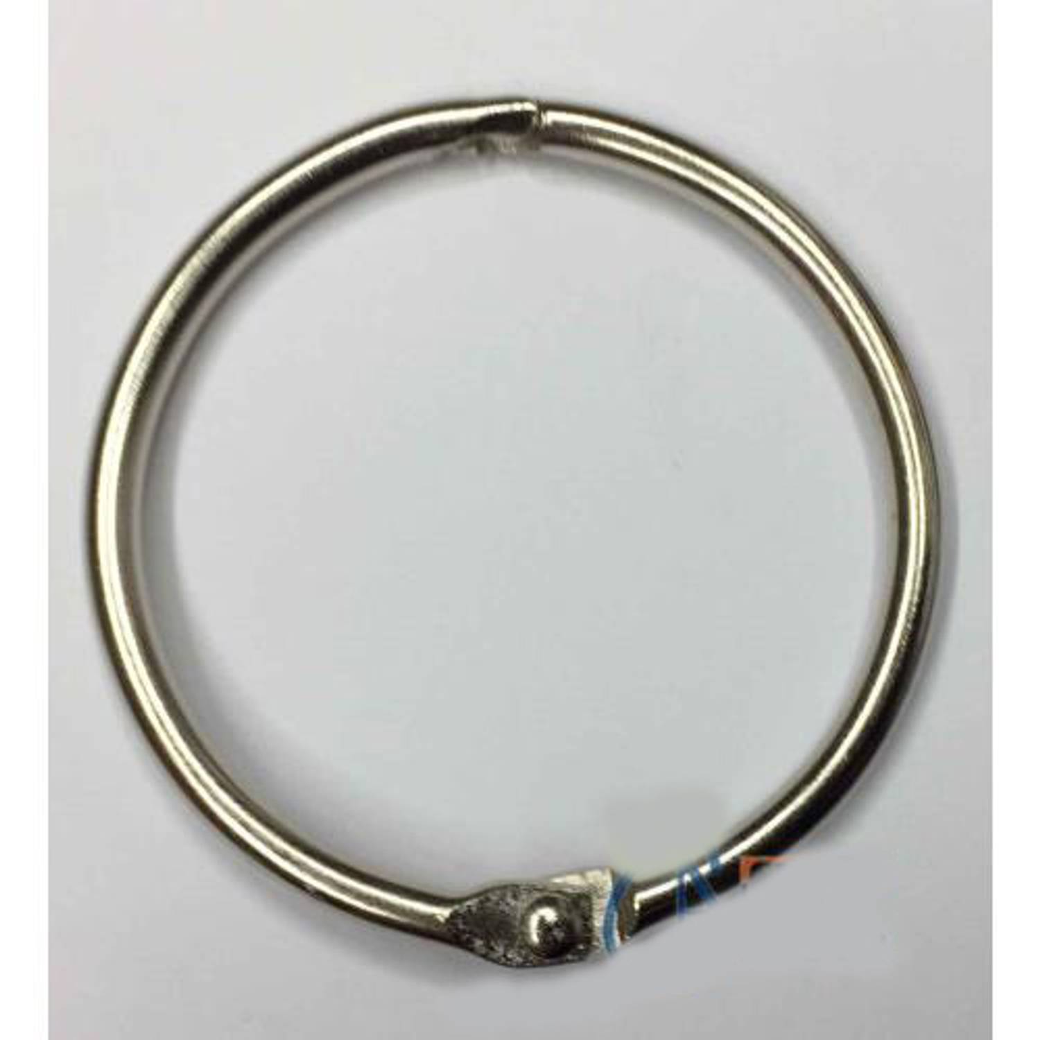 حلقة دائرية مغلقة، 4 سم - 100 قطعة، متينة من سبيكة معدنية عالية الجودة، مناسبة للاستخدام المتعدد مثل الأعمال اليدوية وتنظيم العناصر