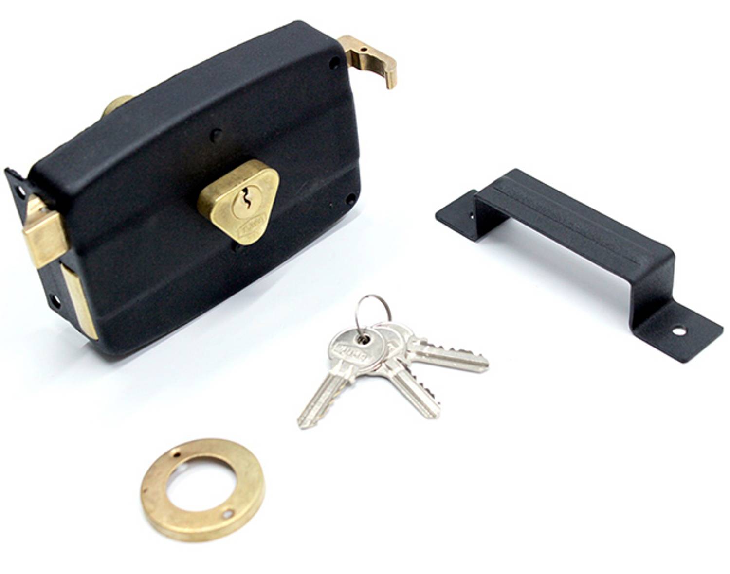 قفل دائري مزدوج Yuma - قفل باب خارجي بتصميم أنيق وآمن