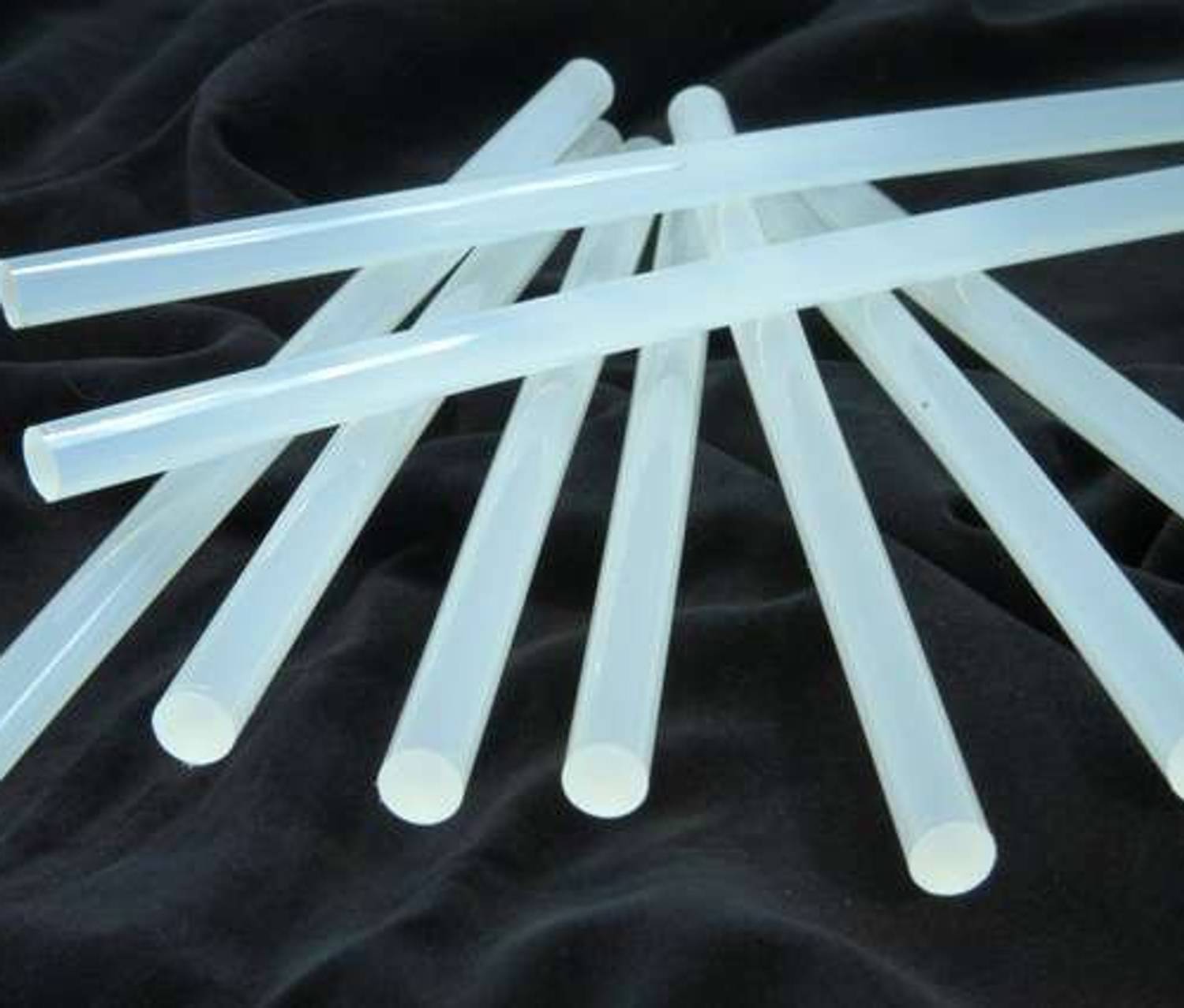 Силікон Cartell 12x300мм прозорий товстий стрижень 1кг для ремонту та герметизації, водонепроникний, міцний, універсальний