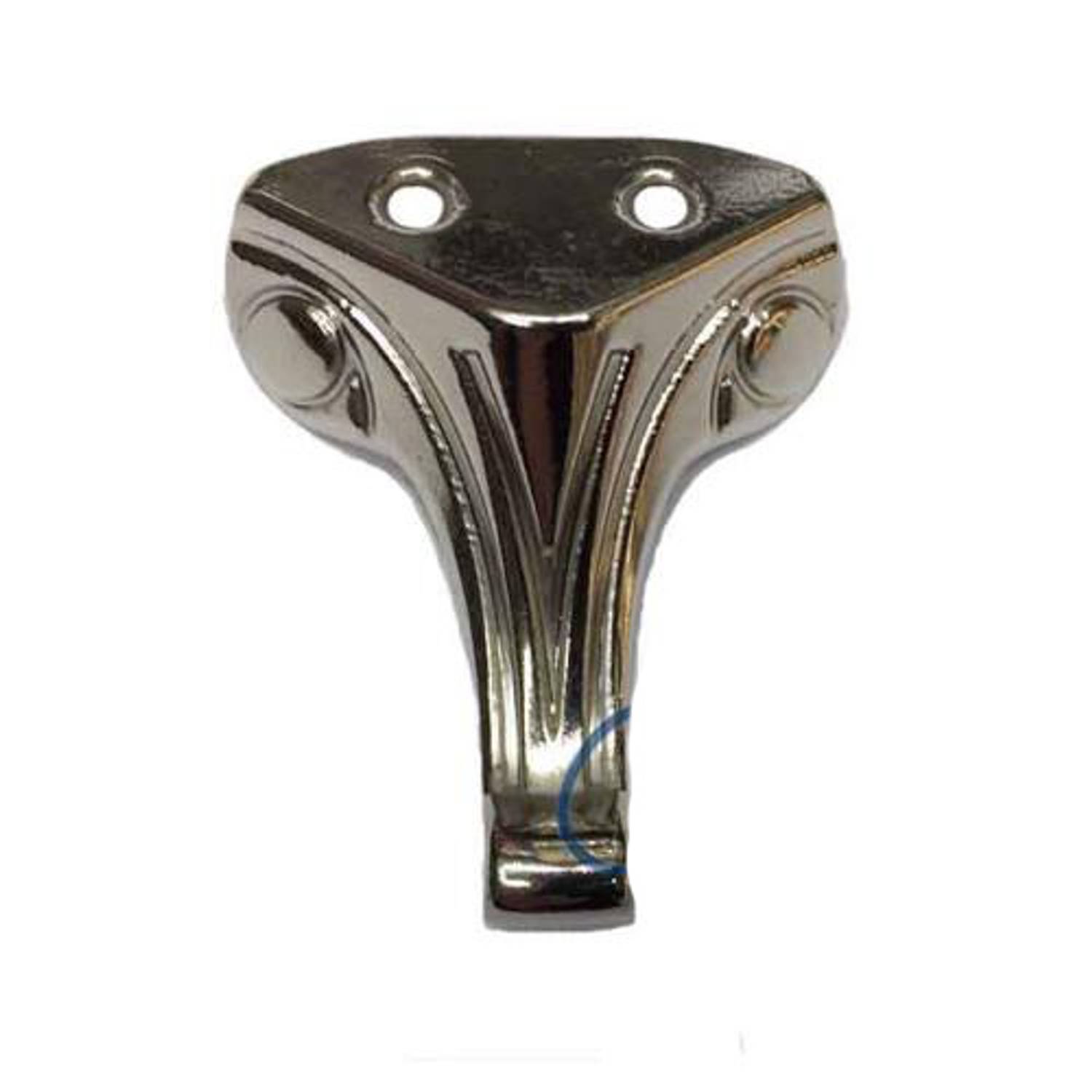 Модерн деревянные ножки для ящиков, высота 3,5 см - никель, 50 штук, стильный и прочный акцент для мебели и декора