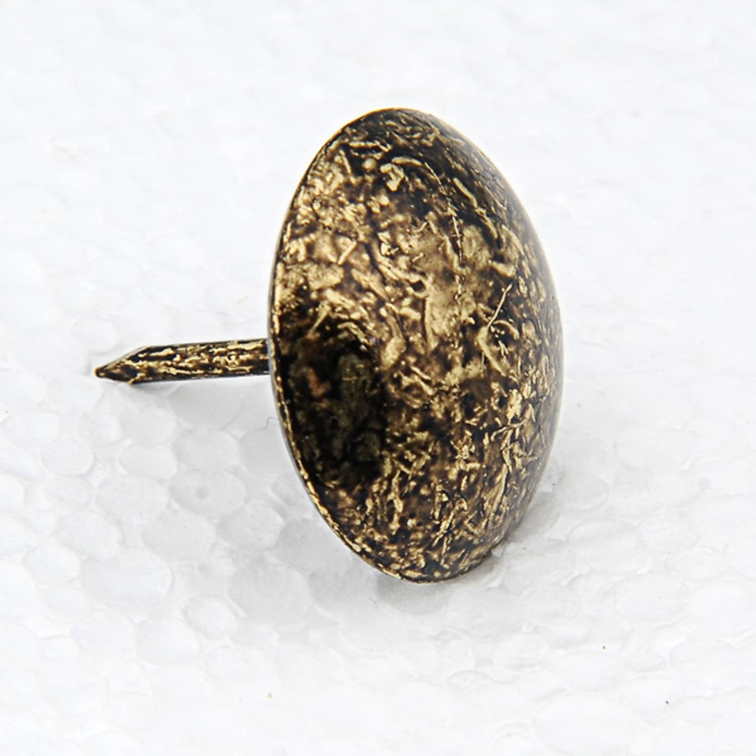 Антик металлический кнопка Febko, 16 мм, 15 шт, с ретро-дизайном для декора и ремонта, идеален для стилей винтаж и рустик