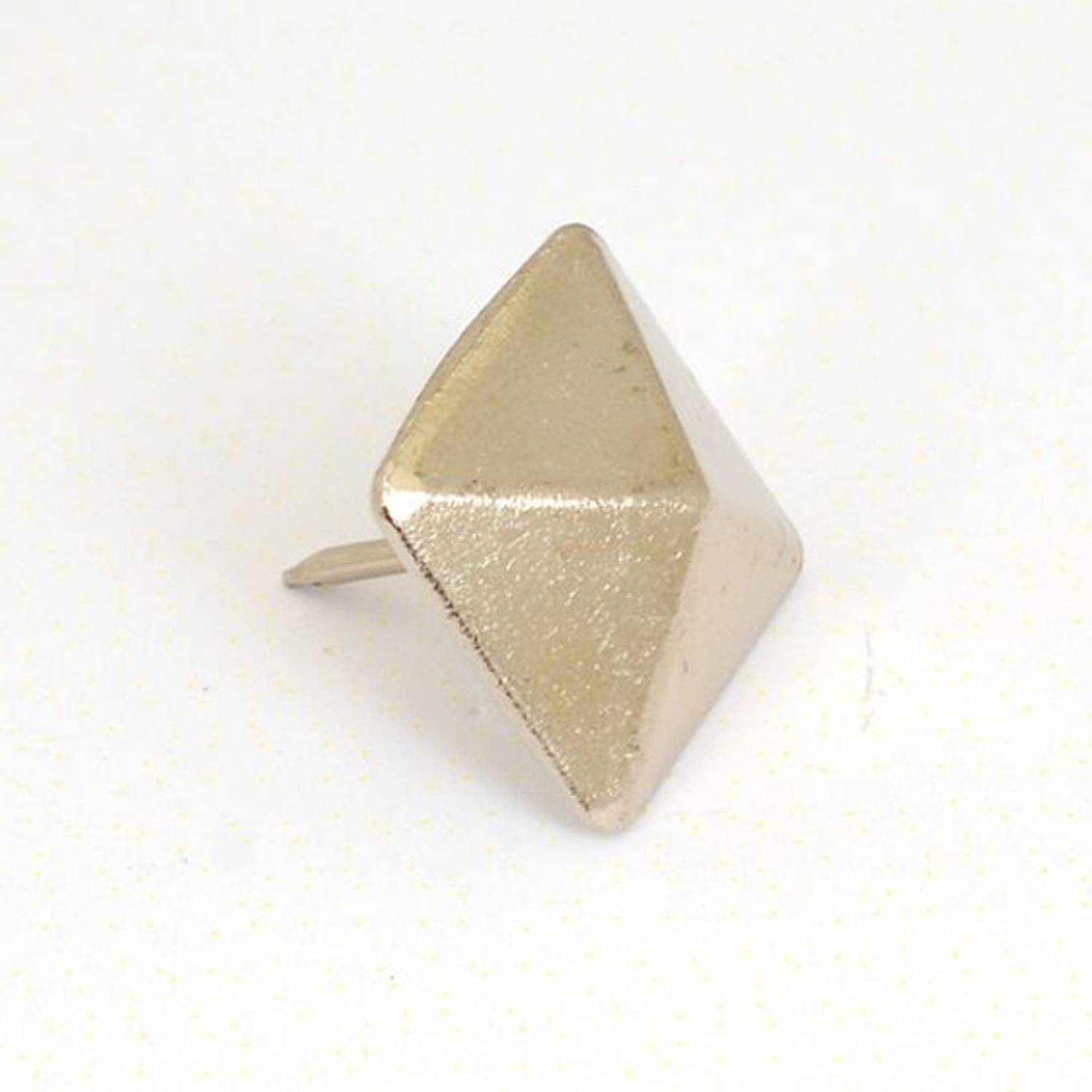 Золоті, жовті пірамідальні цвяхи Febko 24 мм - 100 шт для декорування та рукоділля, які надають елегантний стиль і довговічність