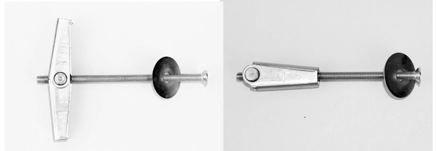 Металевий дюбель для гіпсокартону з парашутним механізмом, 1 шт