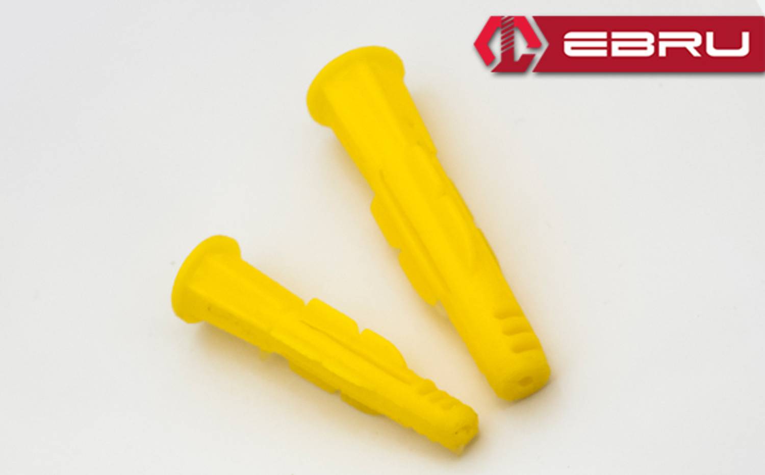 Пластикові дюбелі Ebru, Ракета, 10 мм, 500 шт. – надійне кріплення для стінових монтажів, висока міцність, легкість та стійкість до корозії