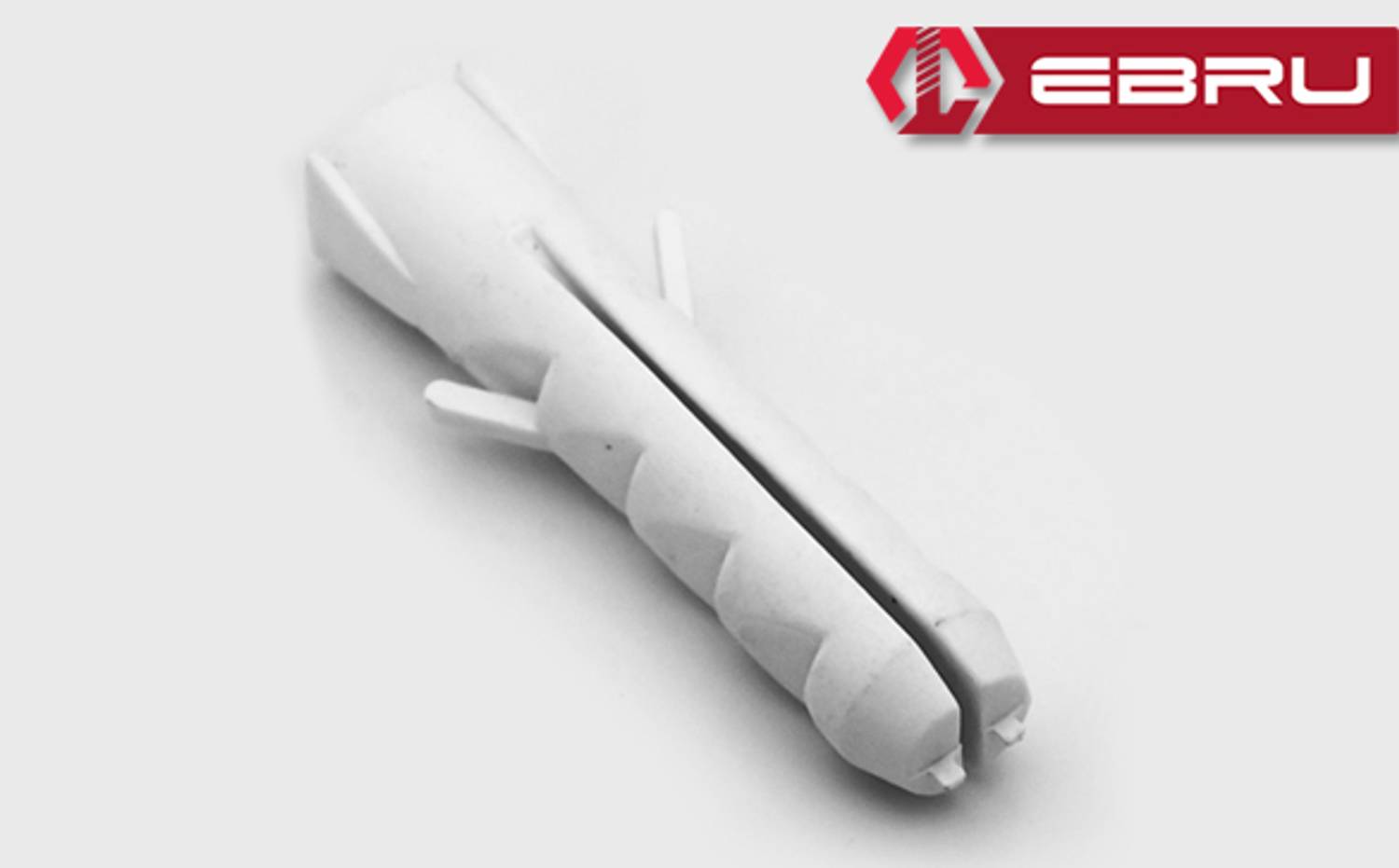 Пластиковый дюбель 16 мм - 100 штук, надежный монтаж для легких и средних нагрузок, универсальное применение для стен из бетона и кирпича