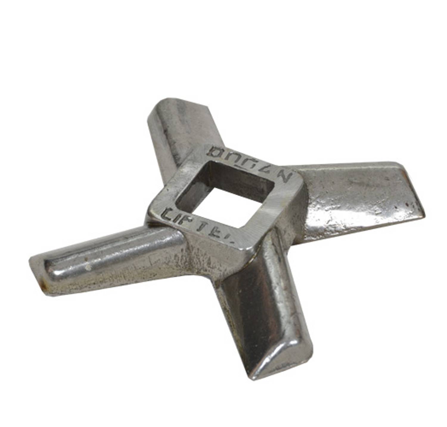 شفرة مفرمة اللحم رقم 22 من الفولاذ المقاوم للصدأ، مثالية للمطابخ المنزلية والتجارية الصغيرة، توفر أداءً موثوقًا وحادًا