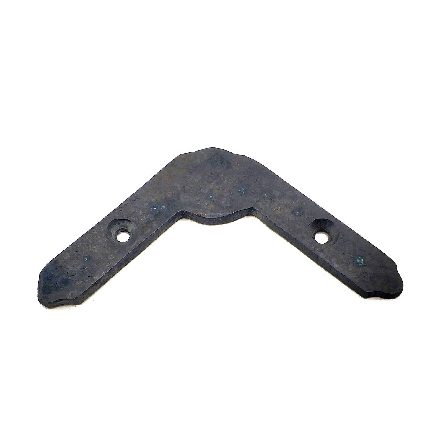 زوايا مزخرفة من النحاس الأصفر الطراز القديم - مقاس 80x80 مم، سطح مؤكسد