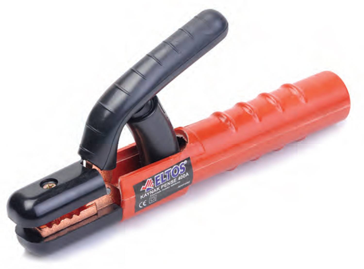 مشبك لحام باكاليط 400 أمبير، أداء عالي، تصميم مريح، مقاومة للحرارة والكهرباء، مثالي لمشاريع اللحام الكبيرة والصعبة