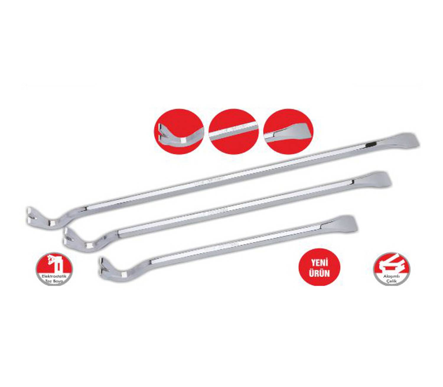 سيت ديميرجي SK045 أداة فك مصقولة 45 سم، 920 غرام، مصنوعة من الفولاذ المقاوم للصدأ، متعددة الاستخدامات، خفيفة ومتينة