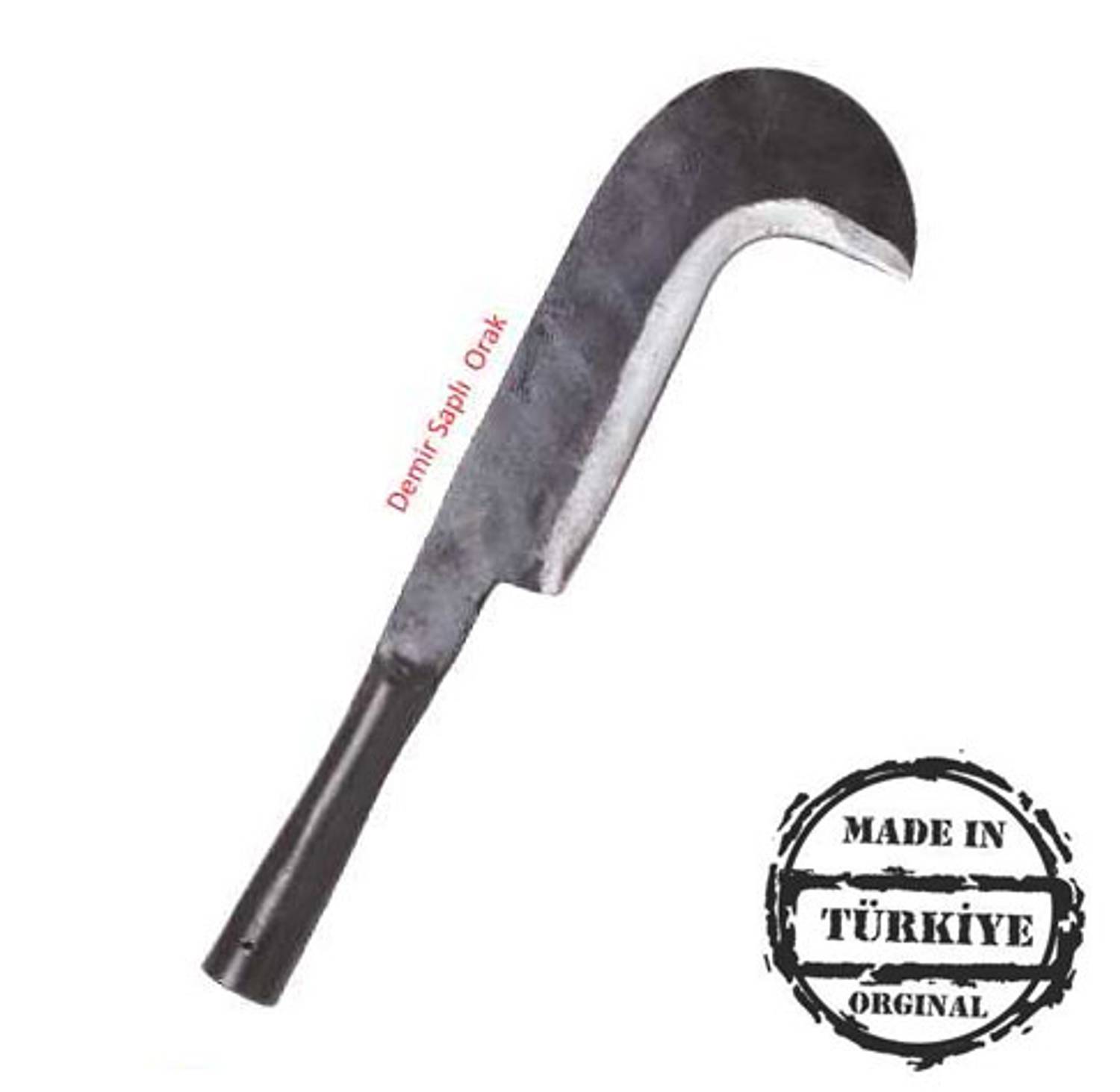 Середній сап для саду Desa з залізною ручкою – ідеальний інструмент для обрізання трави, кущів та гілок з ергономічним дизайном