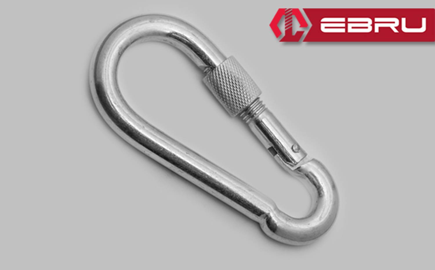 Vidalı Karabina, Kanca, Çengel 8mm - 2 Adet