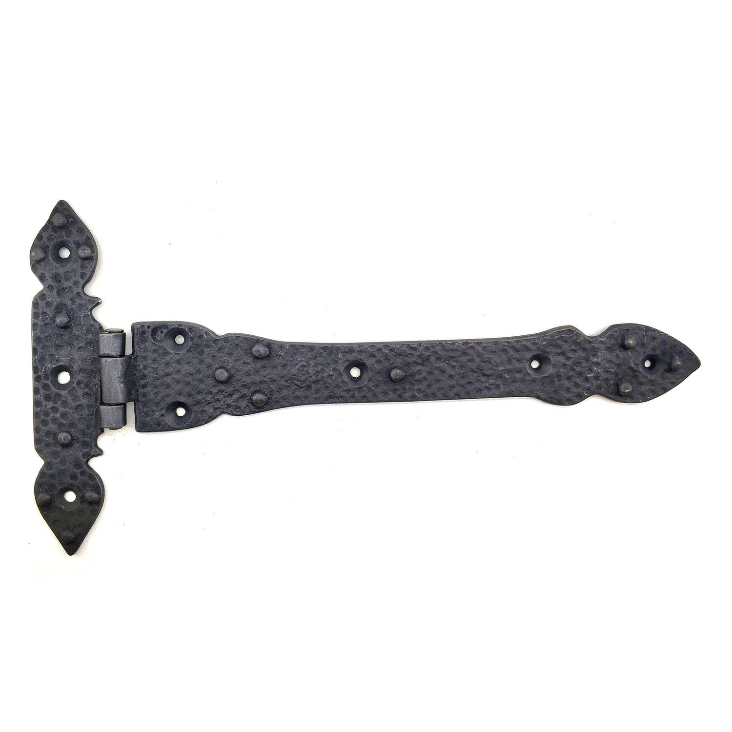 مفصلة برونزية مزينة بتصميم زهور الأقحوان القديمة - بحجم 147x193 مم، بطبقة مؤكسدة