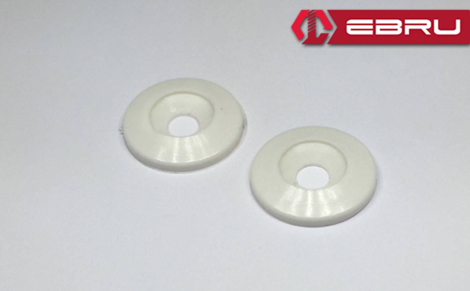 Пластиковая шайба для винтов 15мм, диаметр отверстия: 5мм - 1000 штук, прочный и легкий, устойчив к коррозии, подходит для монтажа в строительстве и мебели