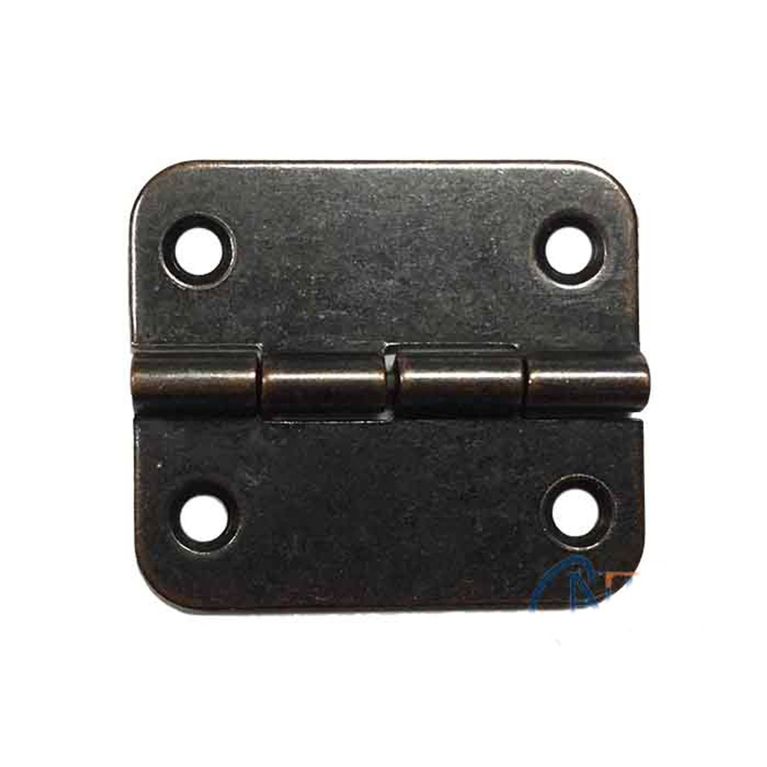 Надежная дверная петля с оксидным покрытием, размер 25x30 мм, идеально подходит для древесины, продается в одной штуке