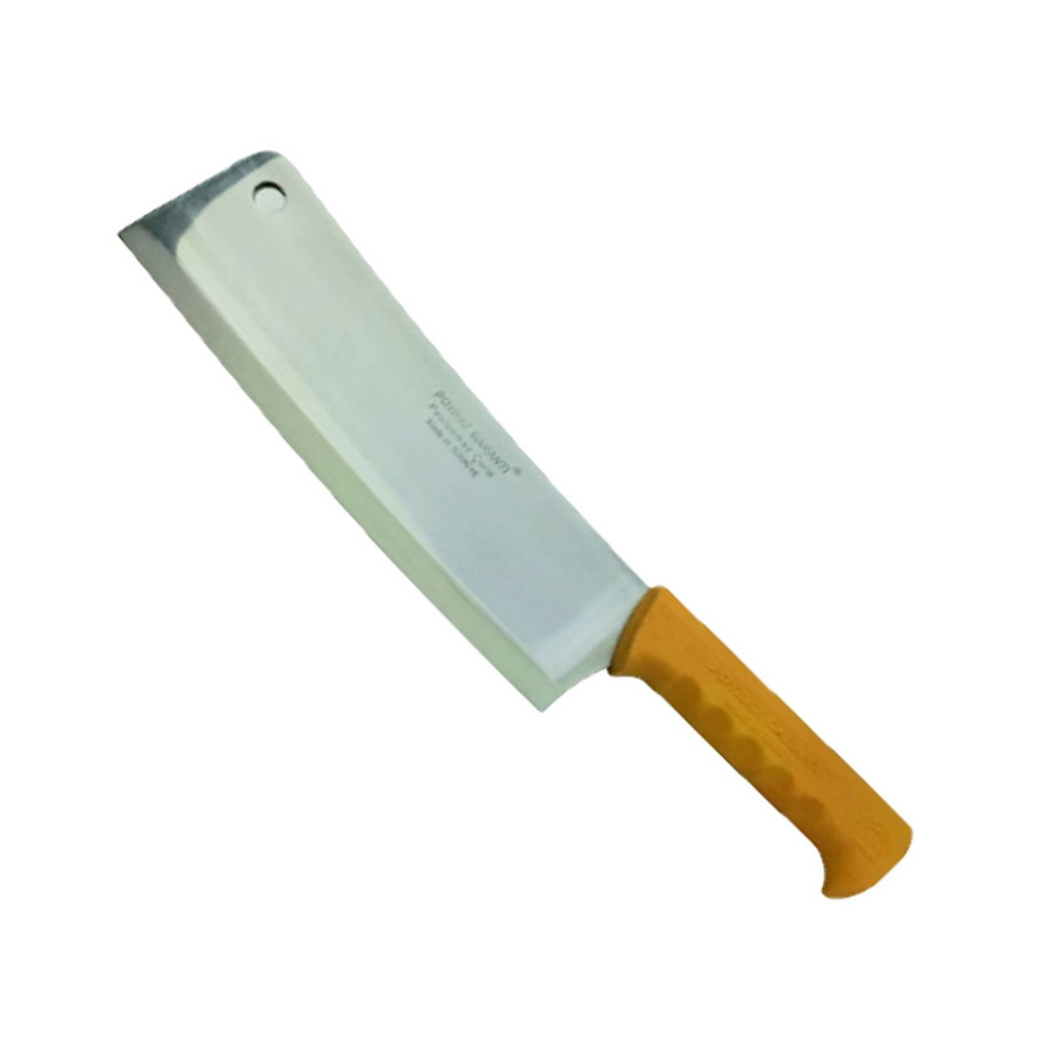 Нож для мяса Poyraz Bursa, прямой, длина 22 см, пластиковая рукоятка, нержавеющая сталь, эргономичный, удобный, для баранины