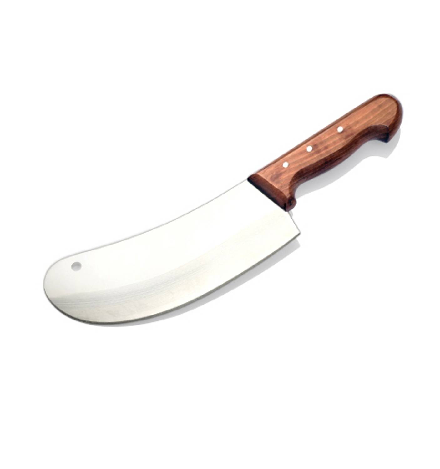 Bursa Paslanmaz Mutfak Soğan Satırı, Börek Bıçağı No:1, 15 cm - Ahşap Sap